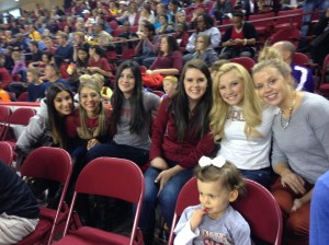 Our most recent DU Cheer Alum get together