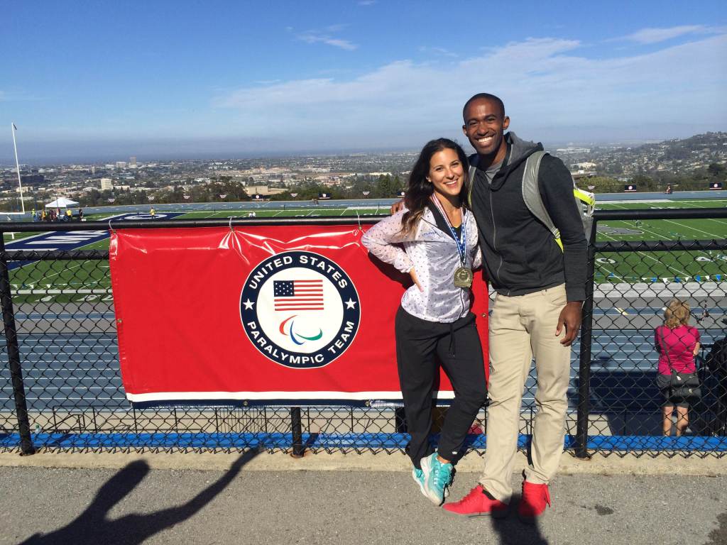 Obligatory post-meet medal shot with my training partner/coach/free therapist/back scratcher